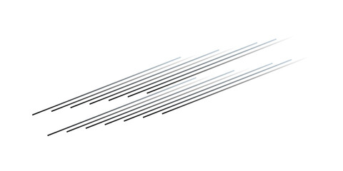 horizontal motion speed lines for comic book