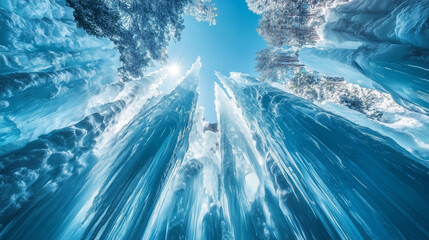 Naklejka premium beautiful landscape