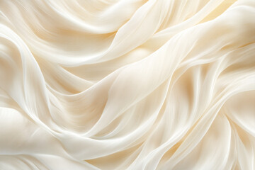 Fototapeta premium white wavy fiber texture.