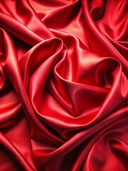 Obraz premium Luxurious Silk Fabric generative ai