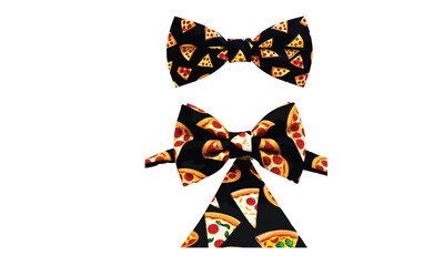 pizza bow vector colection