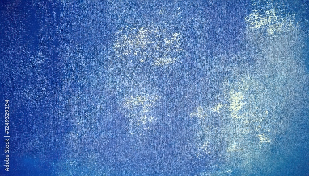 Poster textured blue abstract background with soft brush strokes and gradient effect for digital design or 