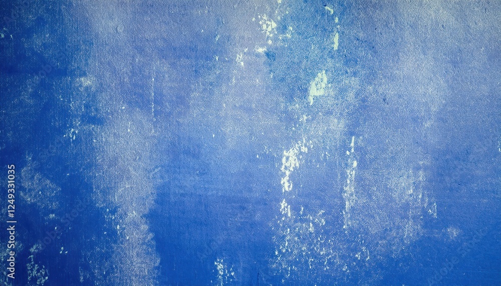Poster textured blue abstract background with soft brush strokes and gradient effect for digital design or 