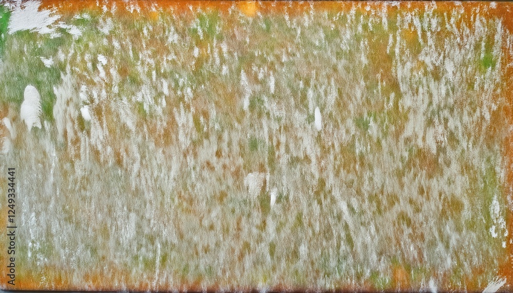 Poster weathered abstract texture with earthy tones and white brushstroke patterns for creative background or design