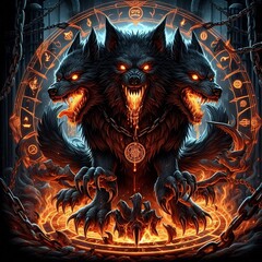 Infernal Cerberus Sigil