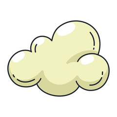 Cloud Cartoon Illustration