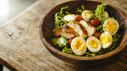 grilled chicken breast with vegetables