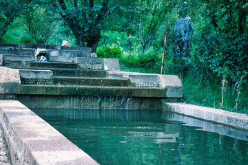 2013-08-30: Waterfall Display  in Liancheng county, East China's Fujian province