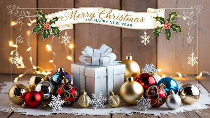 christmas decoration with candles