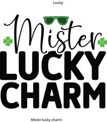 Mister lucky charm SVG