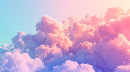 Fototapeta premium Dreamy Pastel Gradient – AI-Generated Ultra HD Background
