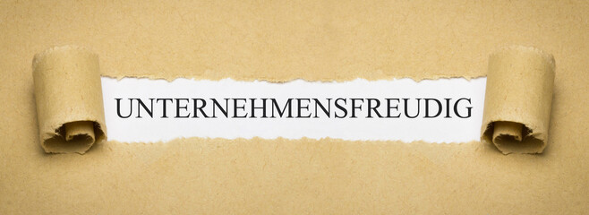 unternehmensfreudig