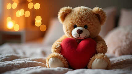 Adorable Embrace: Cuddly Teddy Bear for a Heartwarming Gift for Teddy Day