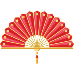 Chinese bamboo fan