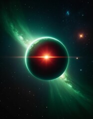 an imaginary view of space