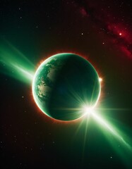 an imaginary view of space