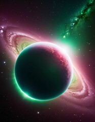 Obraz premium an imaginary view of space