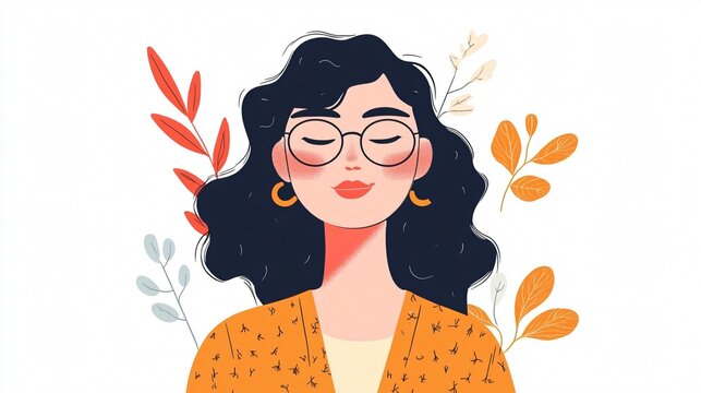 Another version of the ISFJ MBTI personality type illustration.