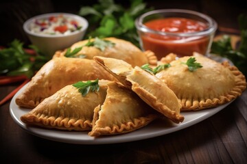Savory Homemade Chicken Empanadas: A Delicious Stuffed Pastry Meal