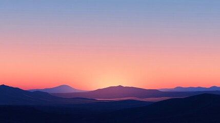 Obraz premium Another version of the desert nature at sunset, focusing on cacti and warm color tones.