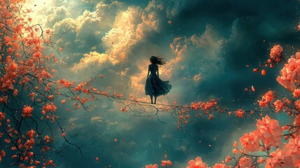 Balancing Between Storms and Blossoms of Healing
