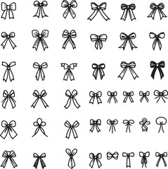 coloring page ribbon icon image 