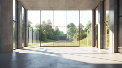 A sophisticated living room featuring a white linen sofa with navy blue cushions