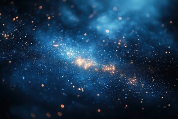 A stunning depiction of a starry galaxy filled with shimmering stars.
