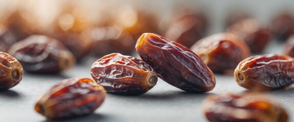 Cluster of Dried Dates with Rich Texture.