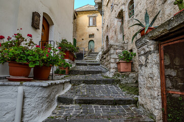 Pesche, Molise. The Ancient Village