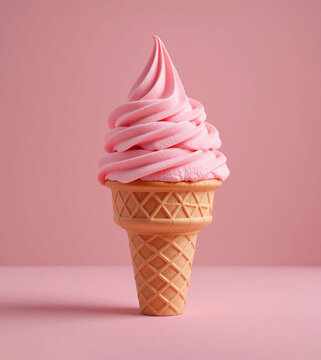 Strawberry ice cream