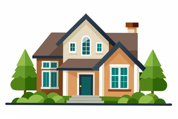 vector illustration of a house