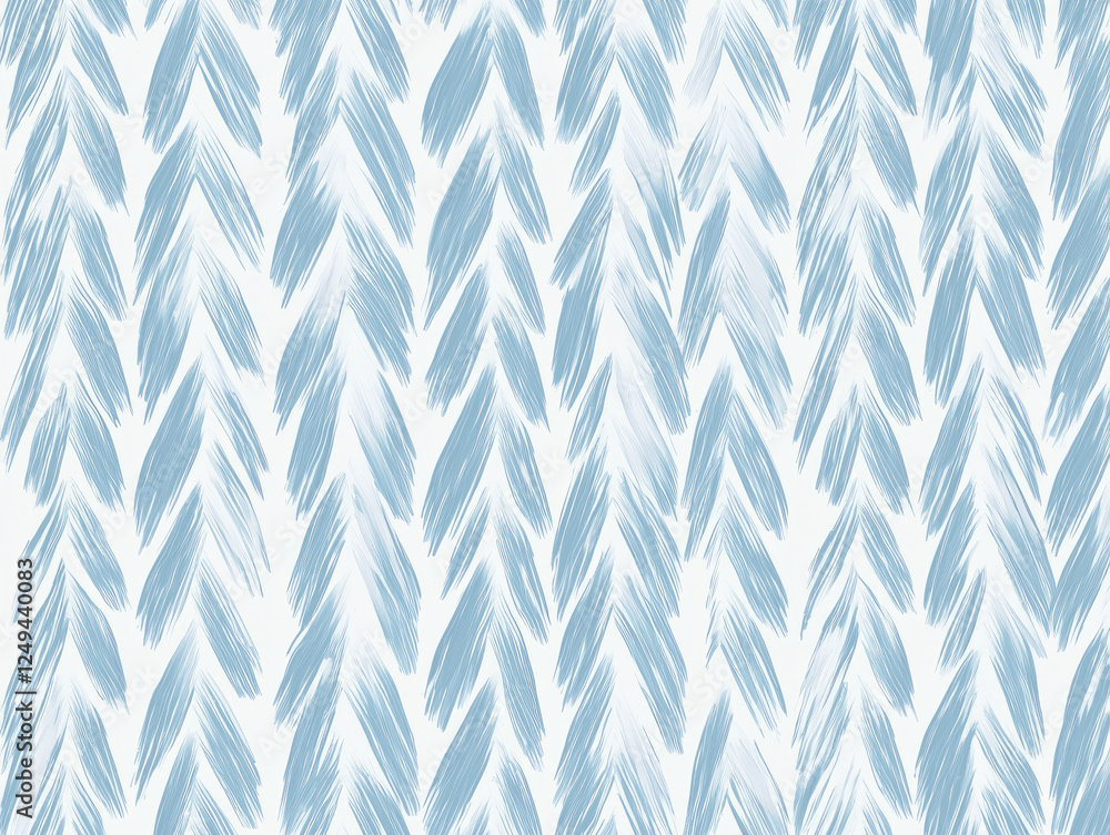 Aufkleber seamless pattern featuring simple, basic pastel blue texture with brushstroke design. pattern create
