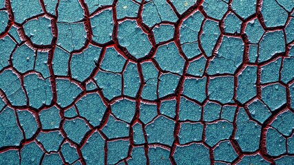 Fractured Fruit Texture: Abstract Art in Nature