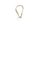 White paper label png sticker, transparent background 
