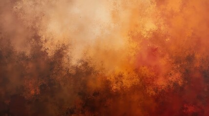 Obraz premium Abstract warm textured background in vibrant orange and brown hues