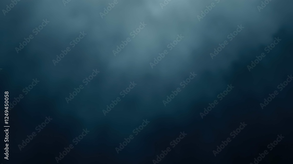 Poster Dark Foggy Background with Mysterious Atmosphere and Soft Texture
