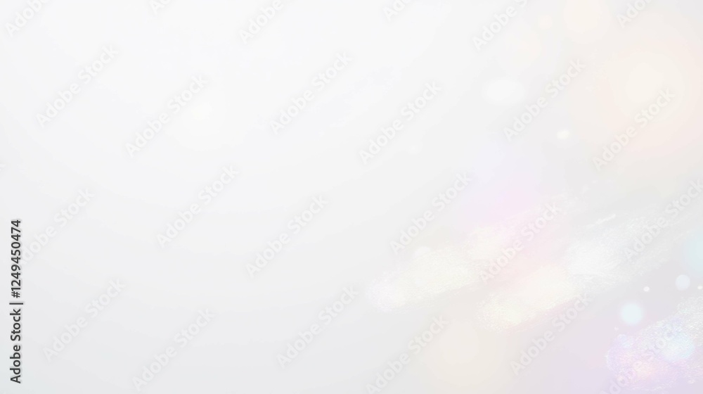 Aufkleber soft abstract background with bokeh lights and gentle colors