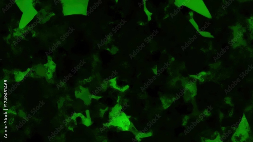 Poster abstract green textured background with organic patterns and shapes