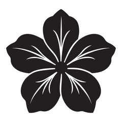 black and white flowers