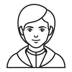 A boy vector illustration