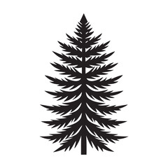 set of pine branches