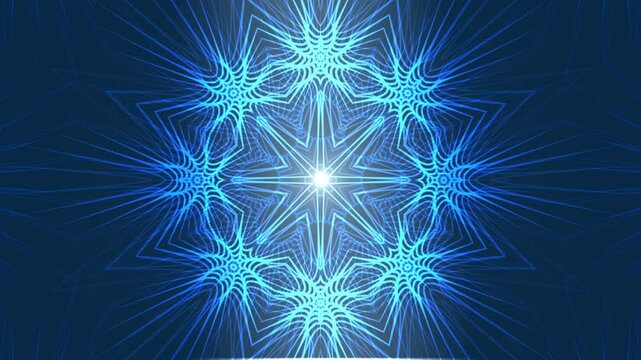 Blue abstract geometric pattern suitable for backgrounds, digital design projects, websites, prints, packaging, and textile designs. Vibrant and modern.