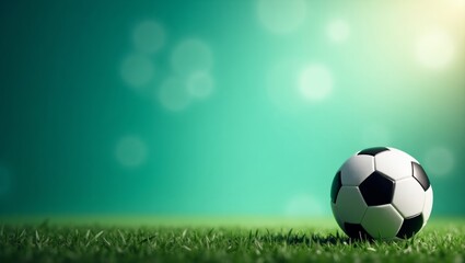 soccer ball on grass