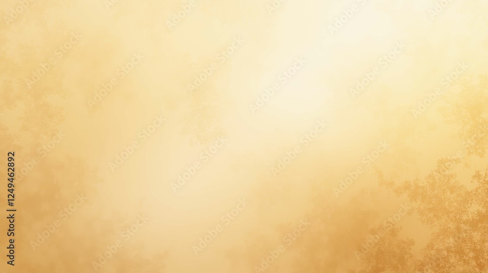 Poster soft golden background with subtle floral patterns and textures