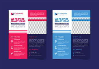 Creative Business Flyer Template | CMYK | US Letter | Print Ready | 0.125 Bleed