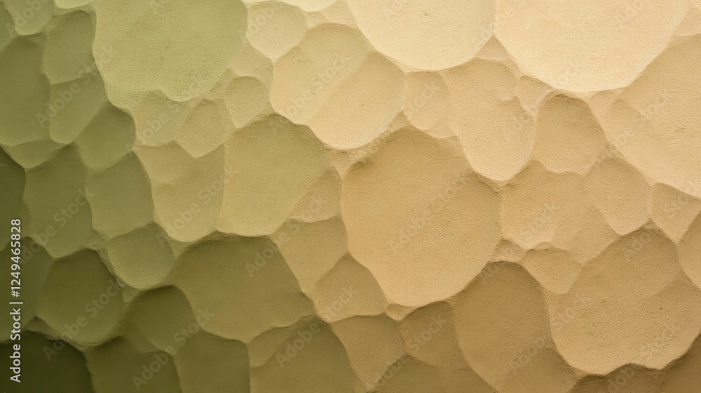 Poster Abstract textured surface with circular patterns in soft tones