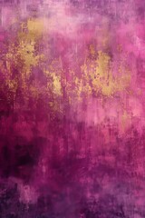 Abstract Watercolor Background in Pink, Purple, and Gold Perfect for Text and Design