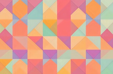 Vibrant Geometric Abstract Design