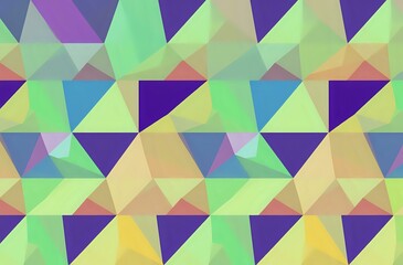 Abstract Geometric Triangle Design | Modern Art Wallpaper